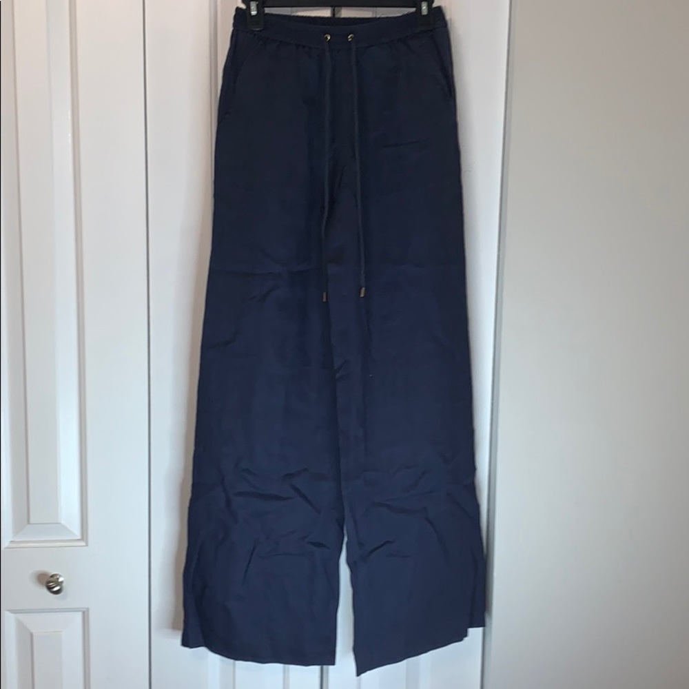 Michael Kors Wide Leg Linen Pants
